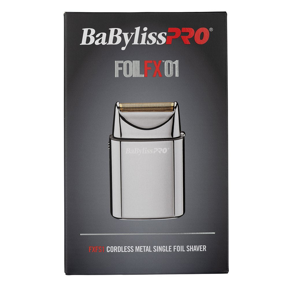 BaBylissPRO BaBylissPRO Silver Single Foil Shaver Beard Care