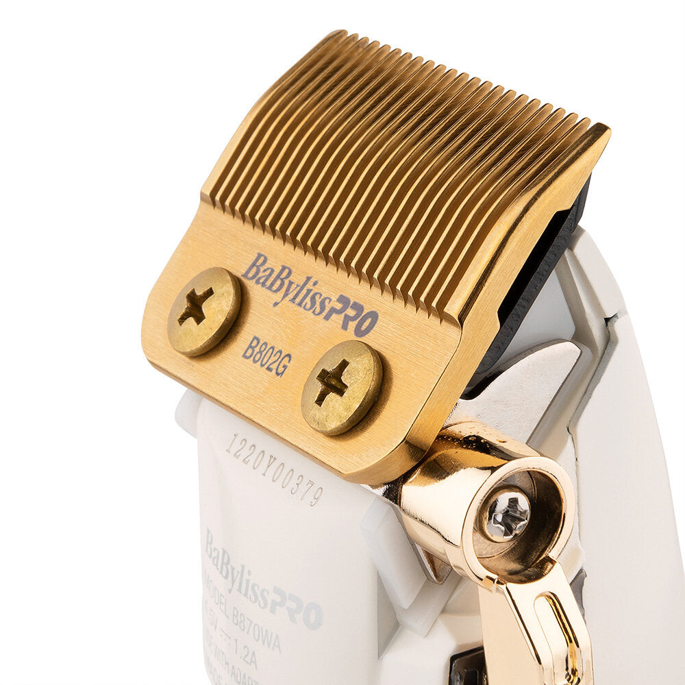 BaBylissPRO BaBylissPRO White FX Lithium Clipper - White Cord/Cordless Beard Care