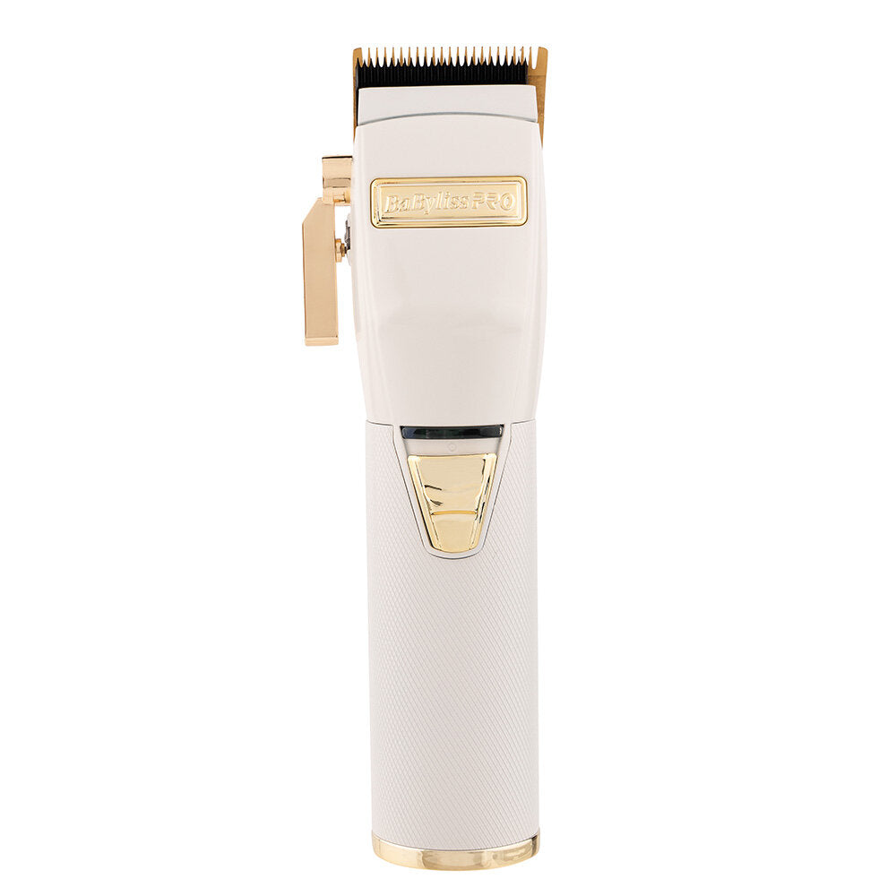 BaBylissPRO BaBylissPRO White FX Lithium Clipper - White Cord/Cordless Beard Care