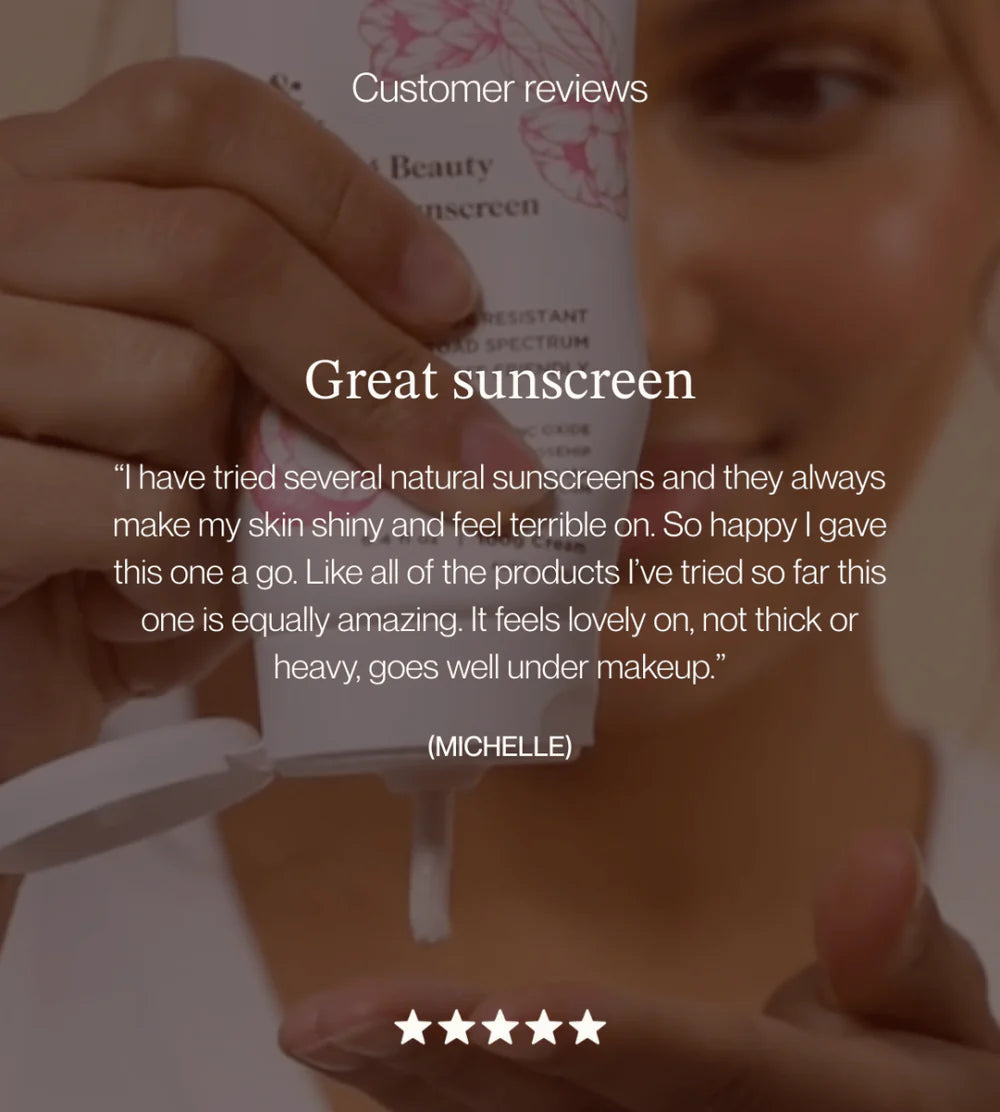 Edible Beauty Basking Beauty Natural Sunscreen SPF50 100g