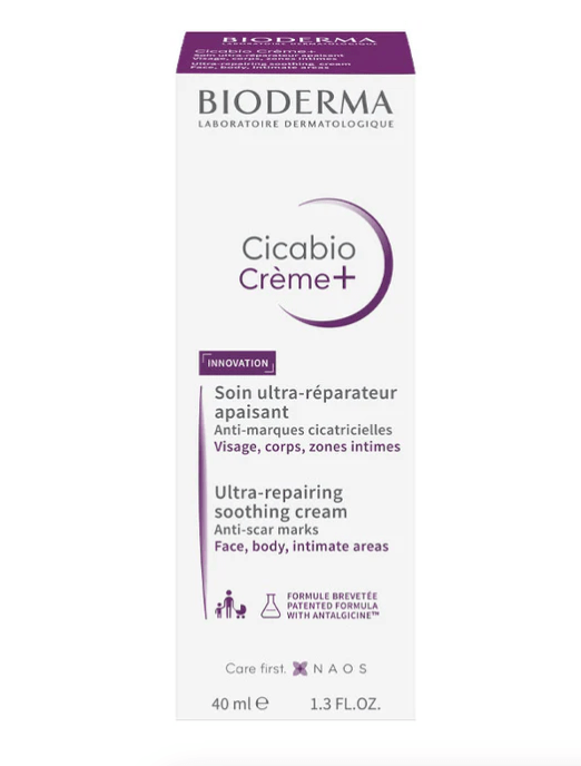 Bioderma Bioderma Cicabio Crème+ Ultra Repairing Soothing Cream 40ml Lotion & Moisturizer