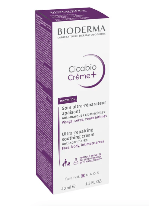 Bioderma Bioderma Cicabio Crème+ Ultra Repairing Soothing Cream 40ml Lotion & Moisturizer
