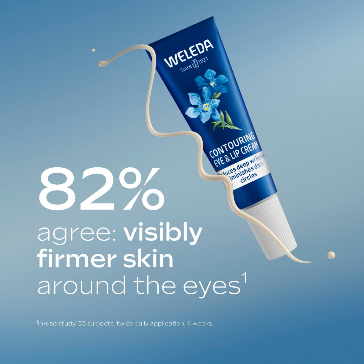 Weleda Contouring Eye and Lip Cream Blue Gentian and Edelweiss 10ml