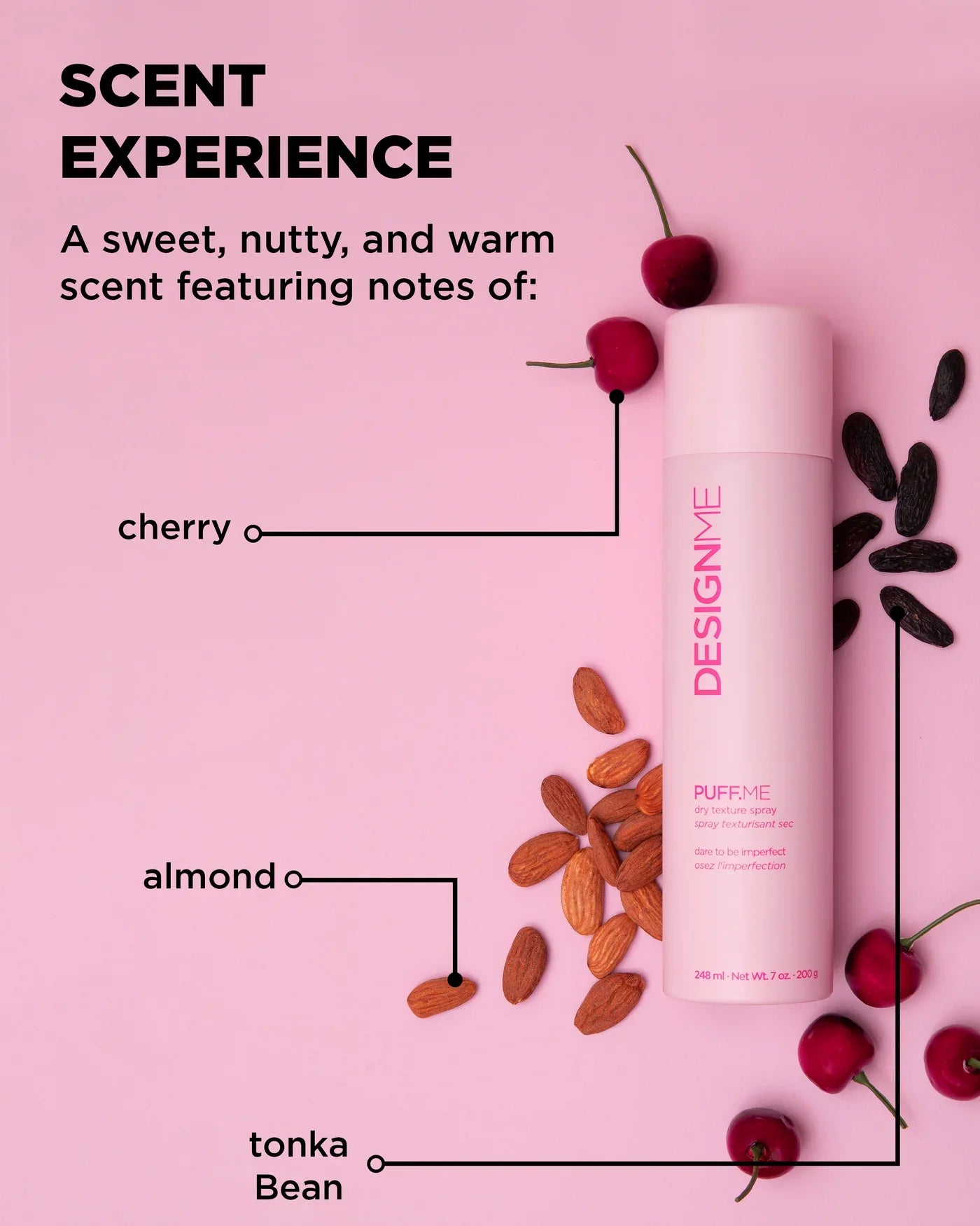 Design.ME Puff Me Dry Texture Volumizing Spray 69ml