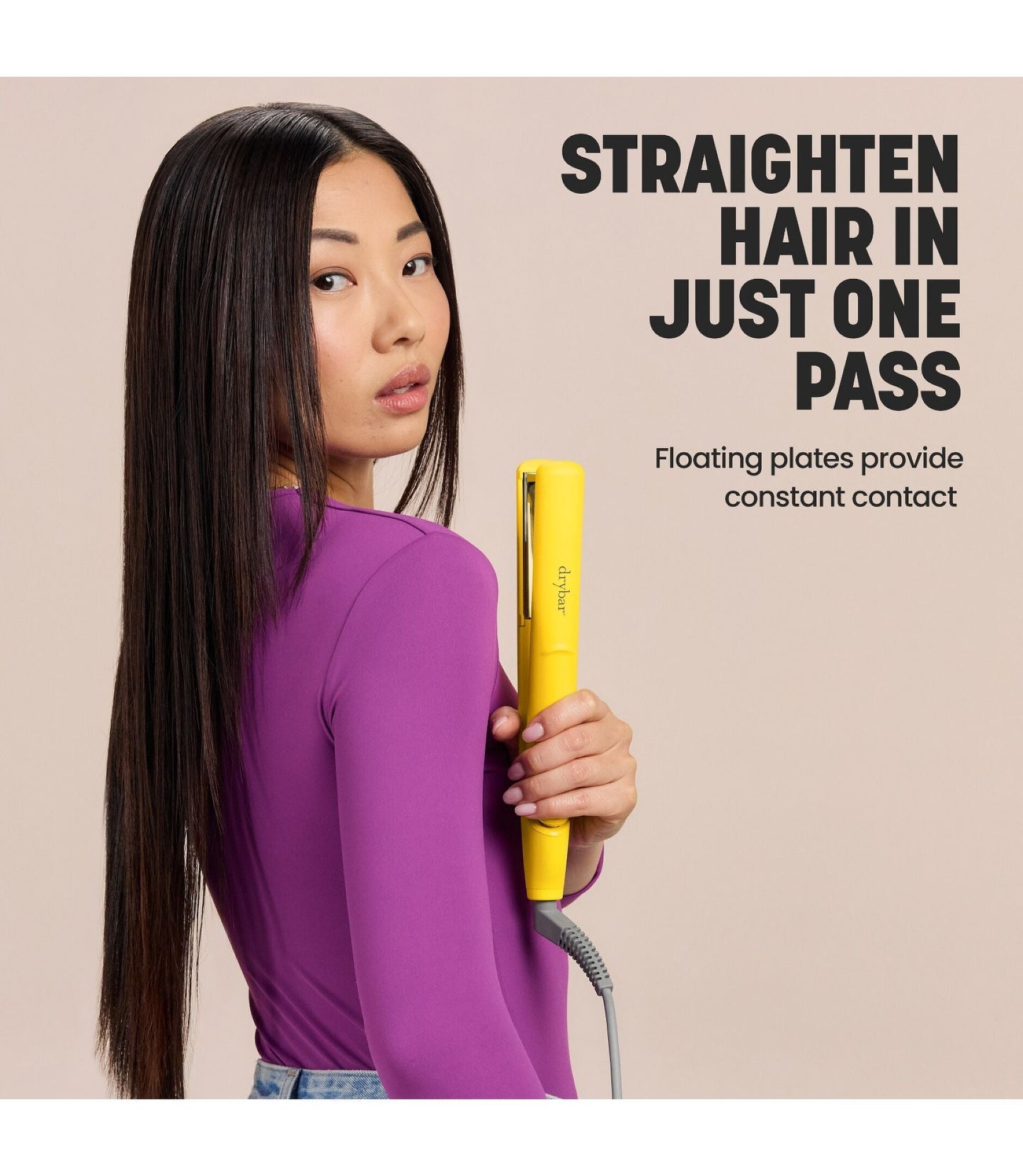 Drybar Drybar The Tress Press Straightening Iron 1" Plates Hair Care