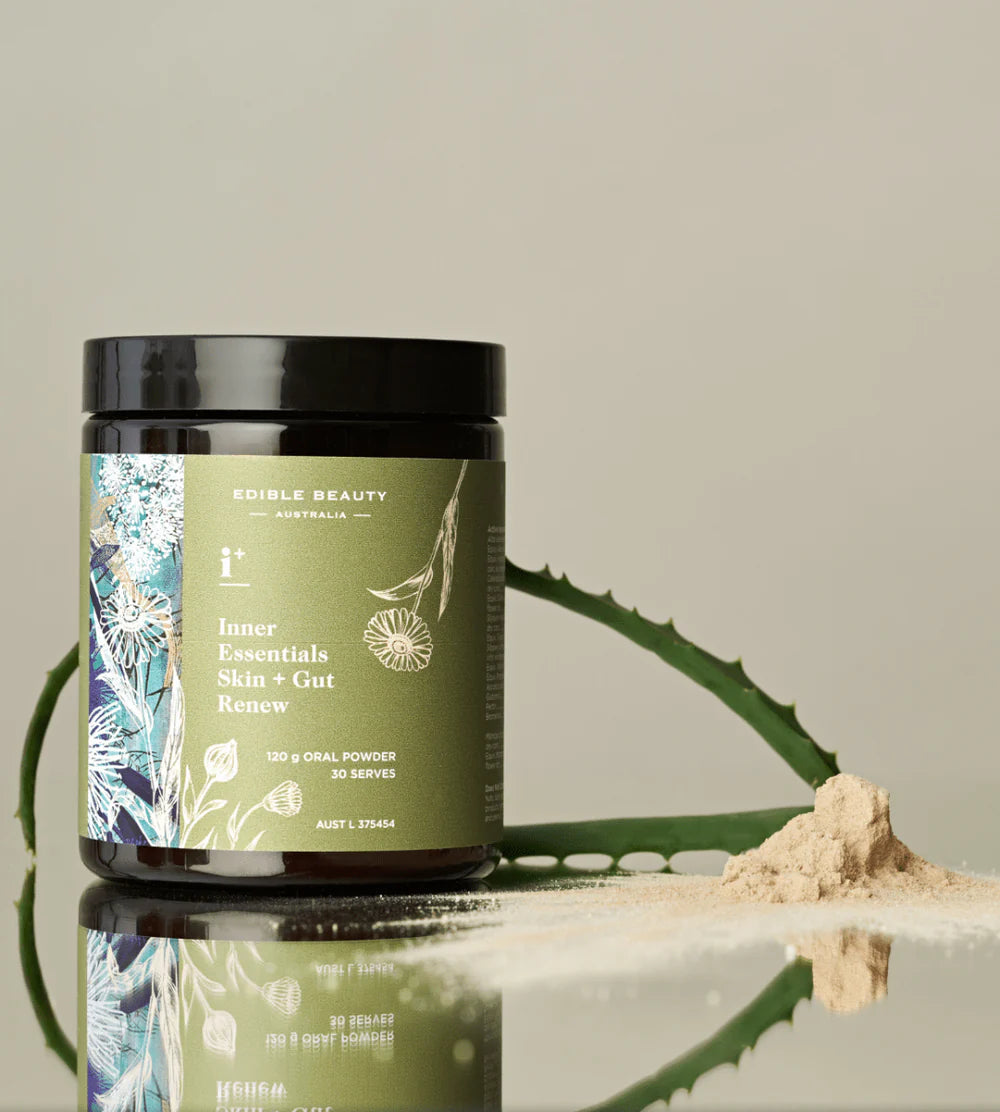 Edible Beauty Inner Essentials - Skin + Gut Renew Powder 120g