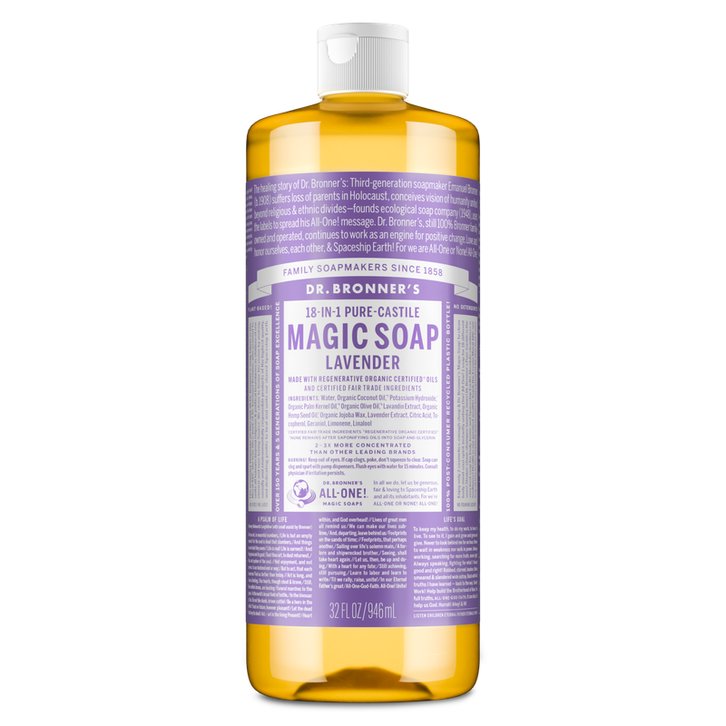 Dr. Bronner's Pure Castile Liquid Soap - Lavender 946ml