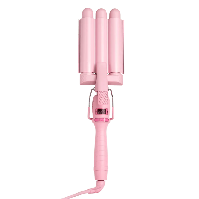 Mermade Hair Mermade Hair Mini Waver 25mm - Pink Hair Styling Products