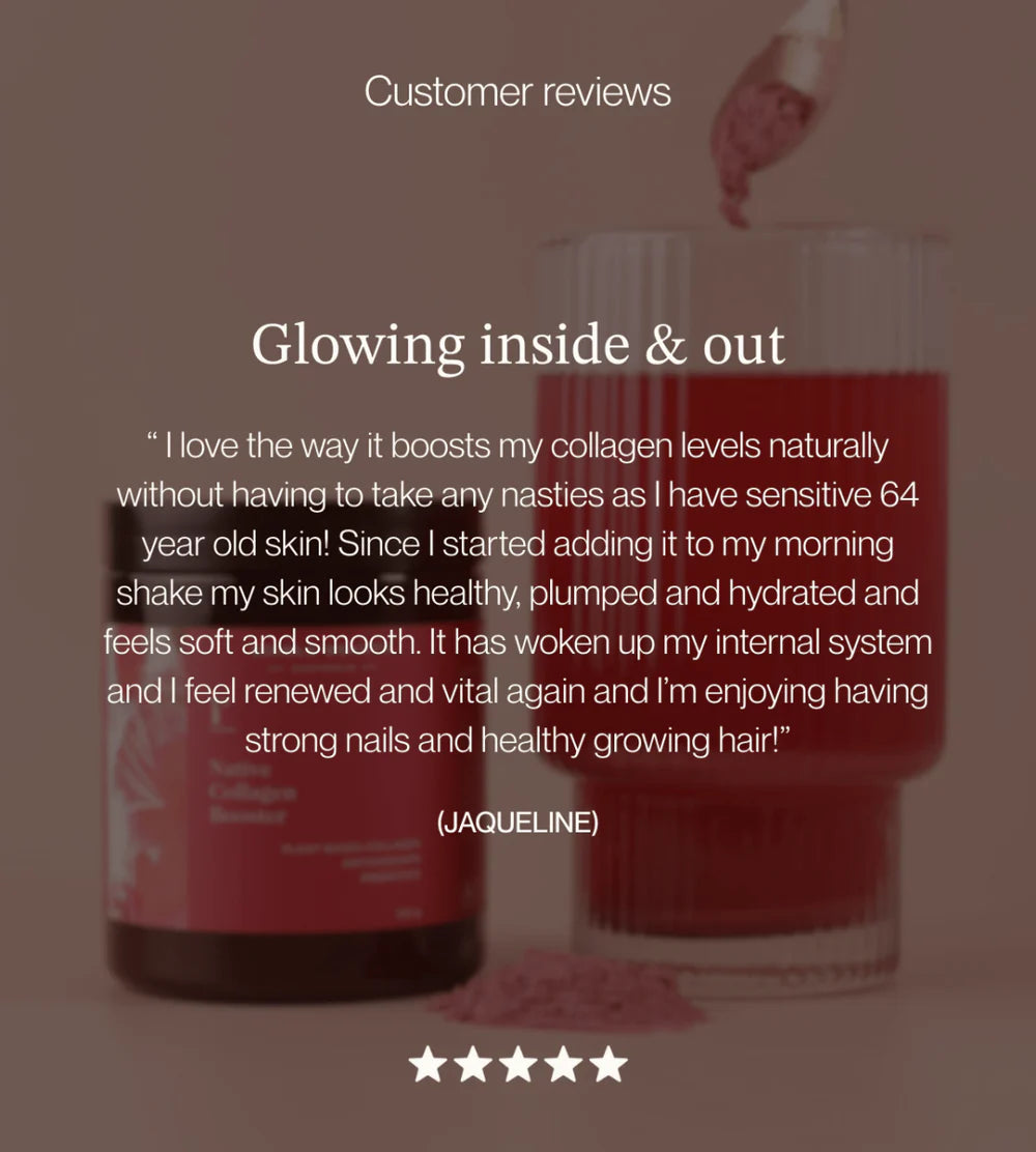 Edible Beauty Native Beauty Collagen Booster 120g