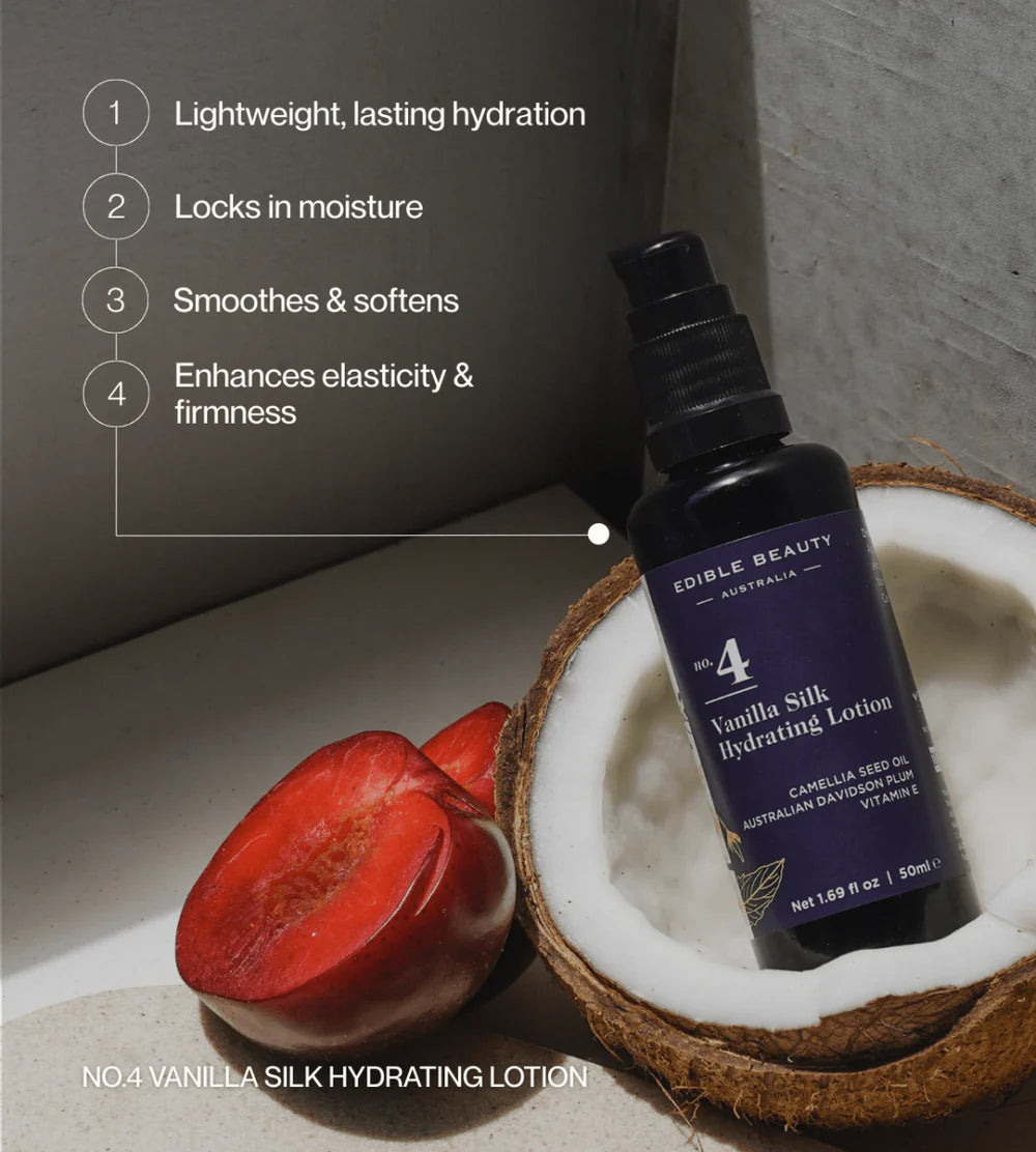 Edible Beauty No. 4 Vanilla Silk Hydrating Lotion 50ml