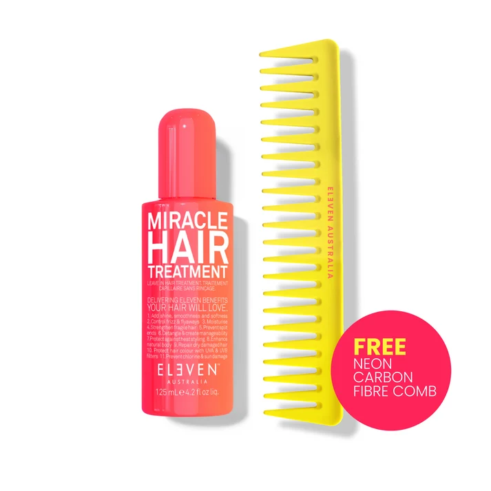 ELEVEN Limited Edition NEON Miracle Treatment 125ml + Comb