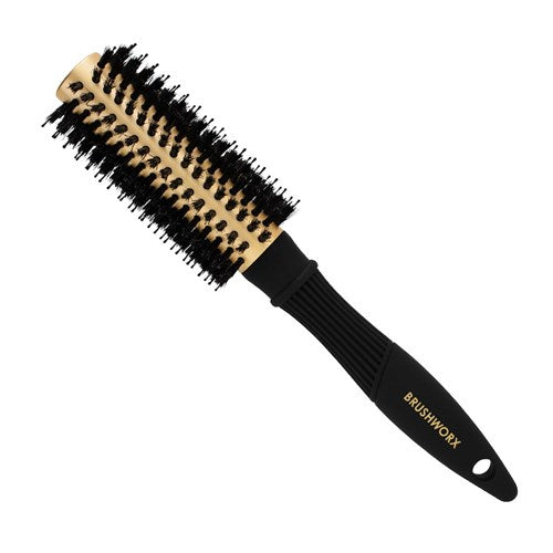 Brushworx Gold Ceramic Radial Brush Porcupine - 50mm Medium