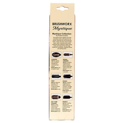 Brushworx Mystique Tourmaline Radial Hot Tube - Large 60mm