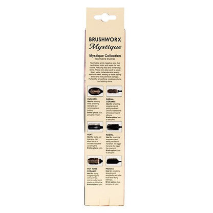 Brushworx Mystique Tourmaline Boar Radial - Medium 55mm