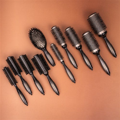 Brushworx Mystique Tourmaline Oval Cushion Brush