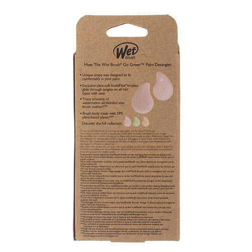 WetBrush Go Green Oil Infused Palm - Pink