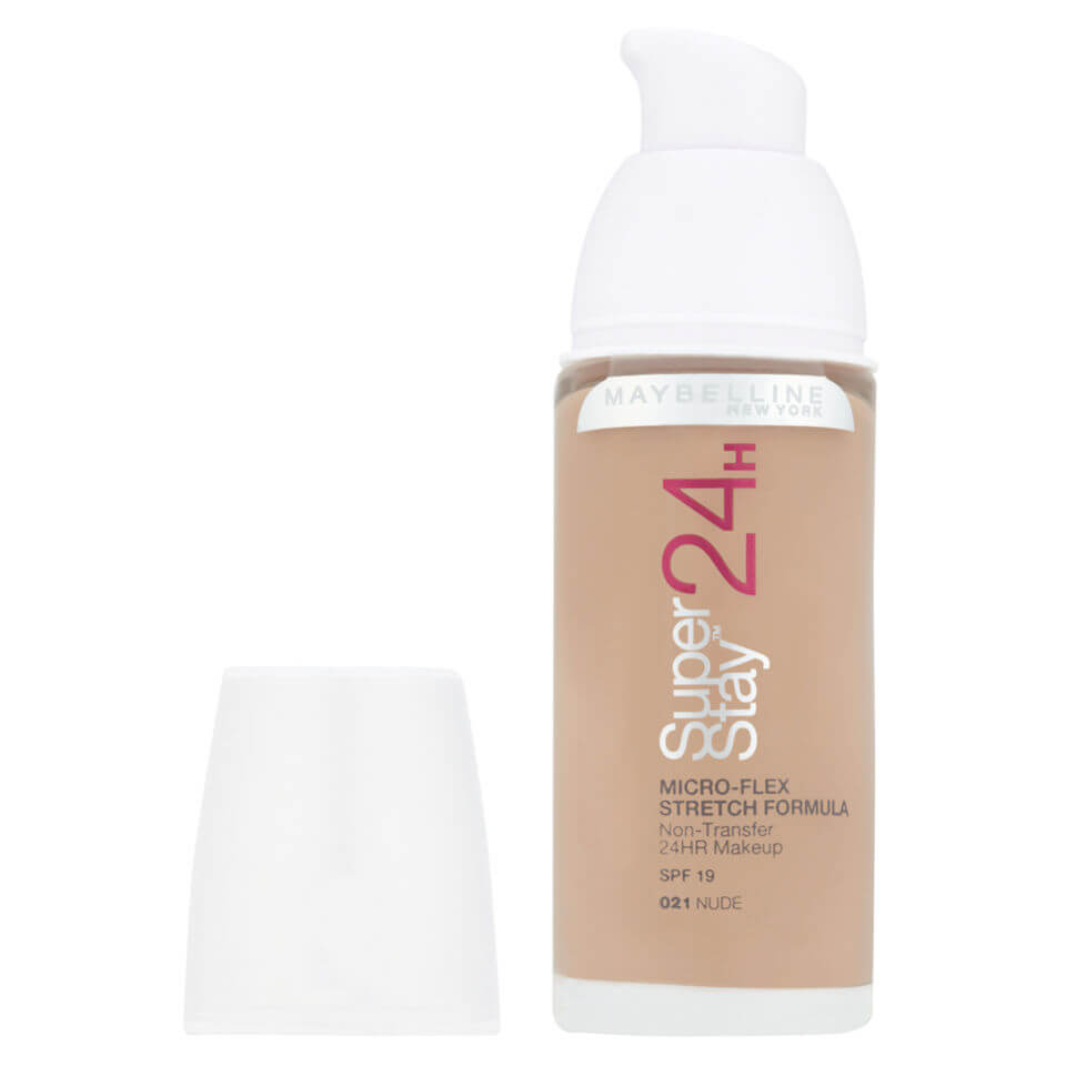 Maybelline New York Super Stay 24 Hour Foundation - 021 Nude (30ml)