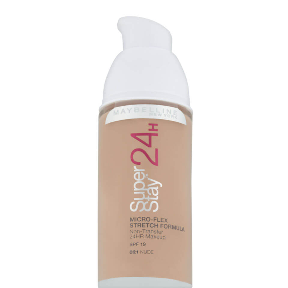 Maybelline New York Super Stay 24 Hour Foundation - 021 Nude (30ml)