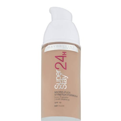 Maybelline New York Super Stay 24 Hour Foundation - 021 Nude (30ml)