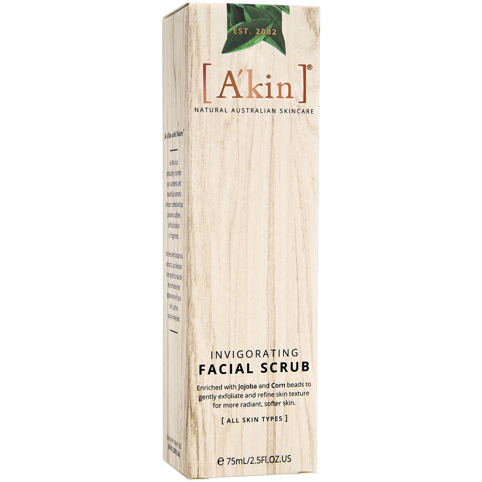 A'kin Invigorating Facial Scrub 75ml