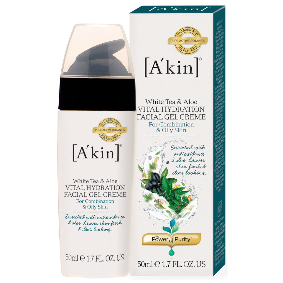 A'Kin White Tea & Aloe Vital Hydration Gel Creme (50ml)