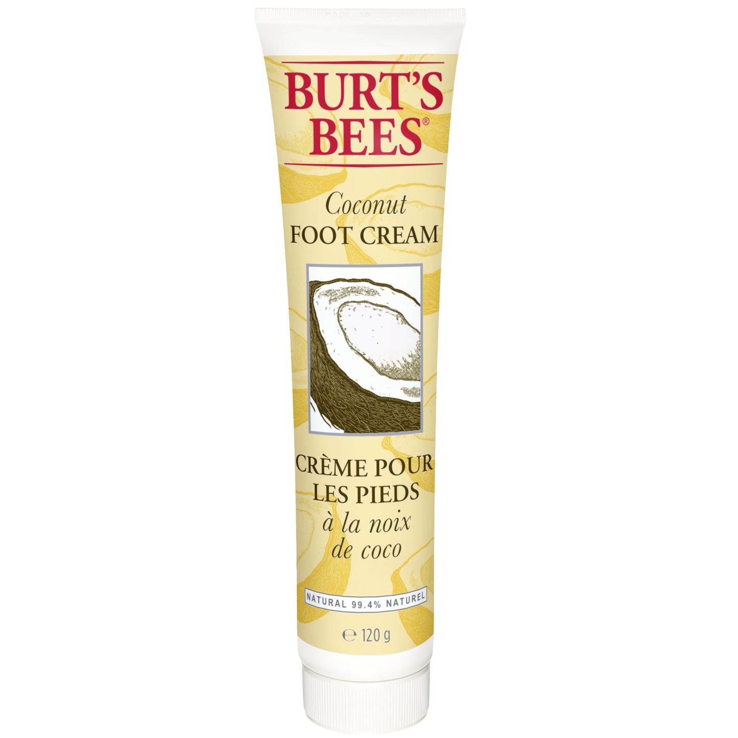 Burt's Bees Coconut Foot Cream 120g