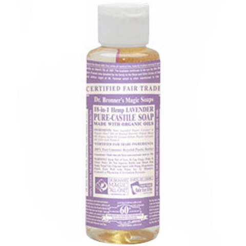 Dr. Bronner's Magic Soaps Organic Lavender Castille Liquid Soap 118ml