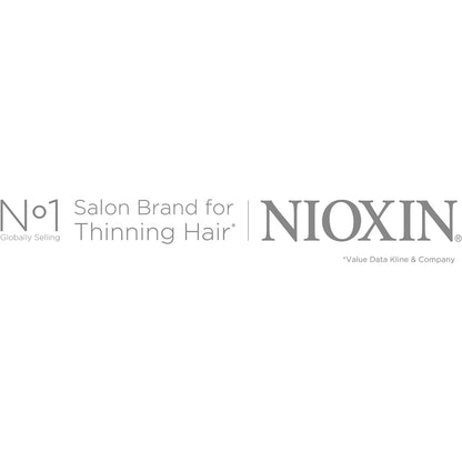 NIOXIN Hair System Kit 2 for Noticeably Thinning Natural Hair (3 Products)