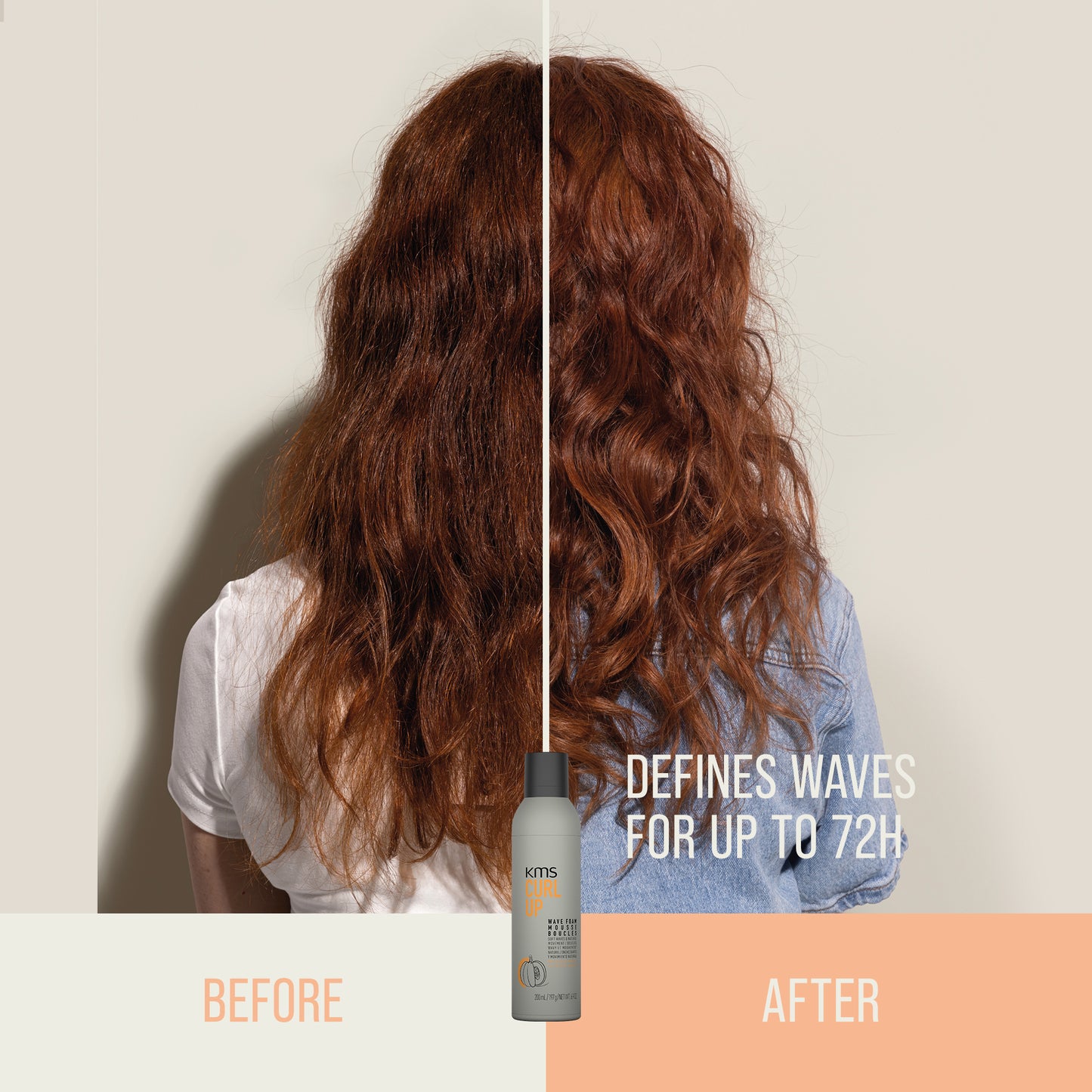 KMS Curlup Wave Foam 200ml