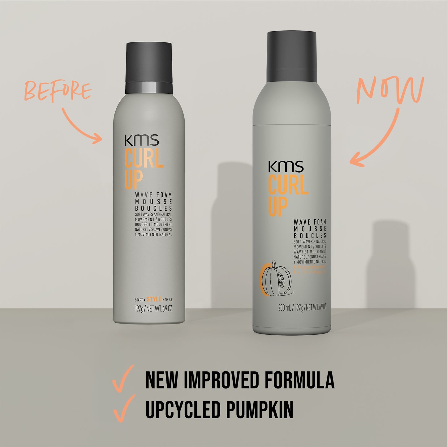 KMS Curlup Wave Foam 200ml
