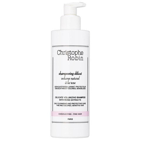 Christophe Robin Delicate Volumizing Shampoo with Rose Extracts (400ml)