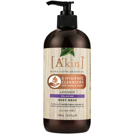 A'kin Aromatherapy Lavender Body Wash