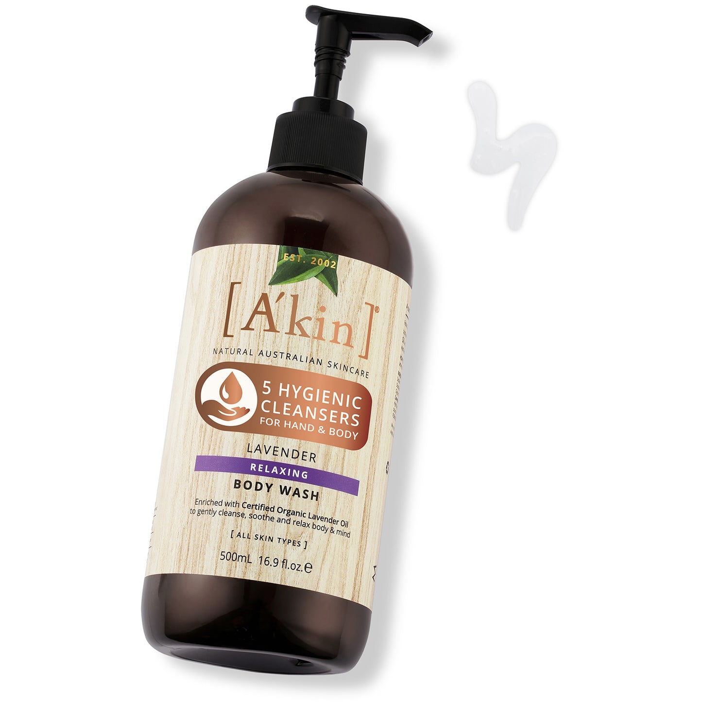 A'kin Aromatherapy Lavender Body Wash