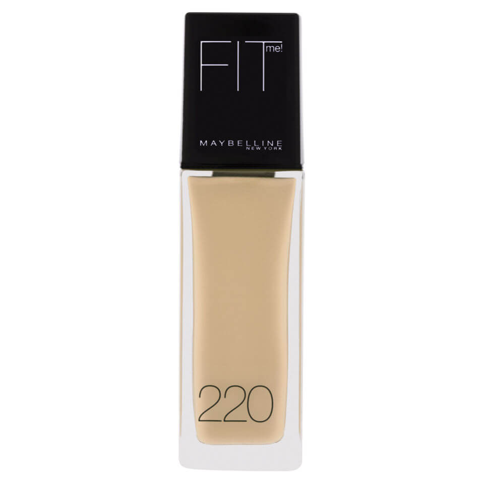 Maybelline New York Fit Me! Liquid Foundation - 220 Natural Beige (30ml)