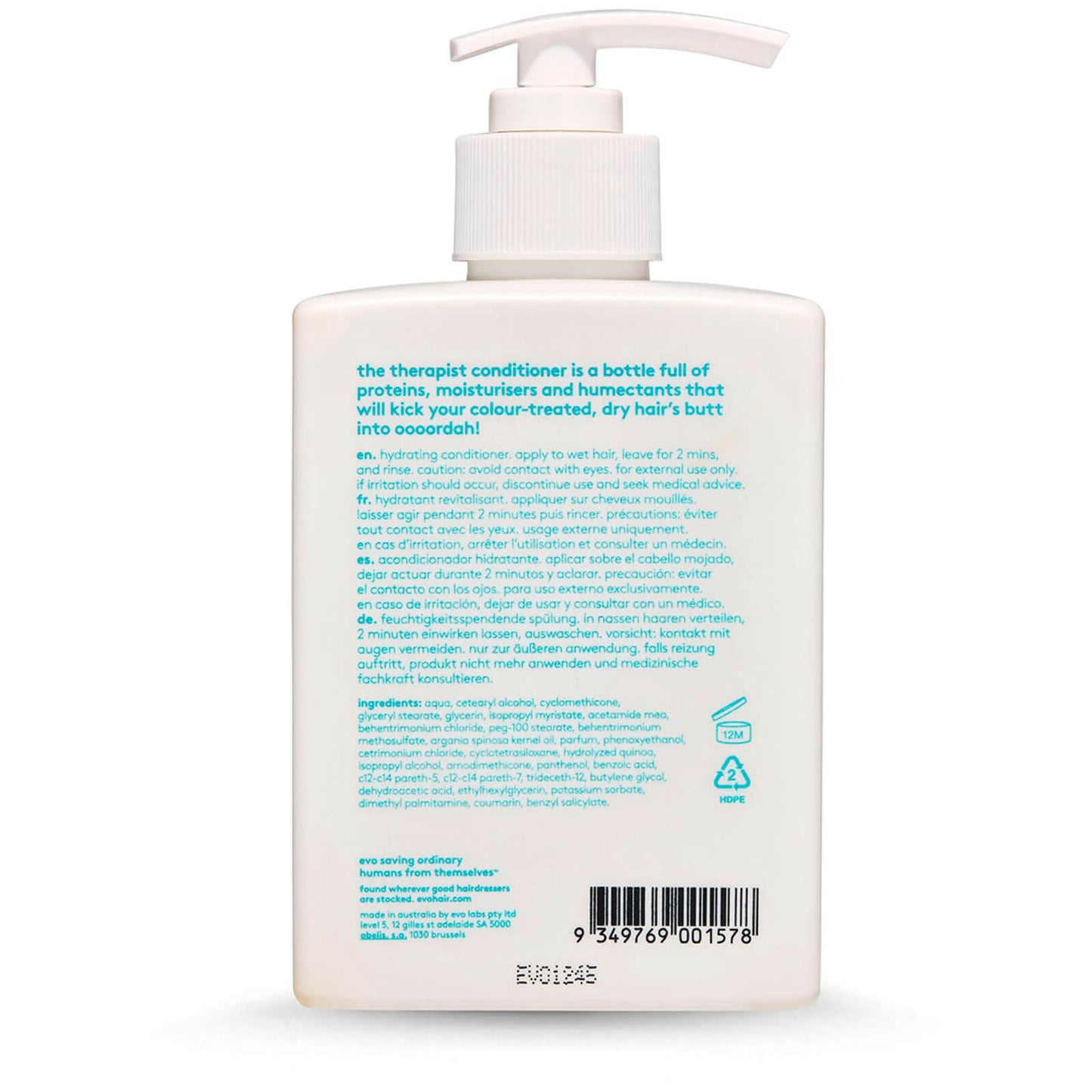 evo The Therapist Hydrating Conditioner 300ml