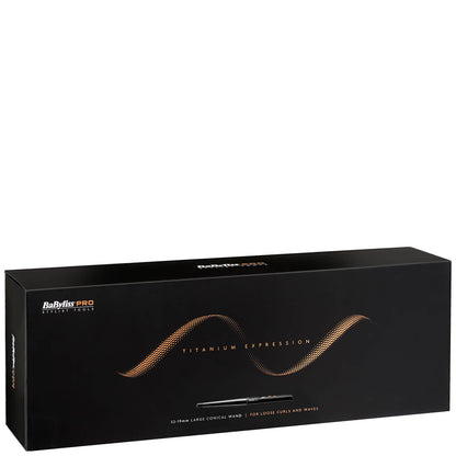 BaByliss PRO Titanium Expression Large Conical Wand