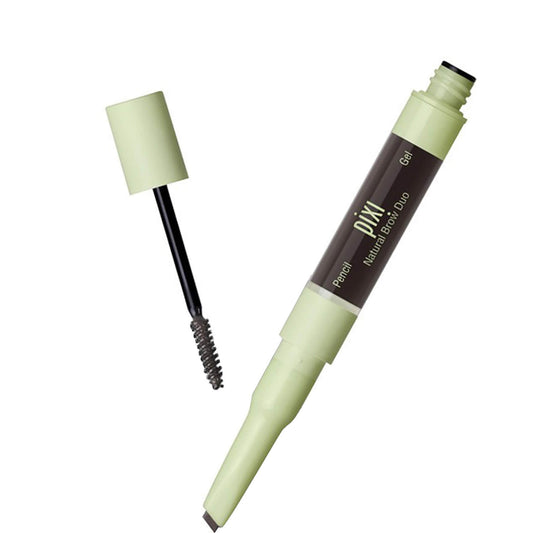 PIXI Natural Brow Duo - Soft Black 2.5ml + 0.2g