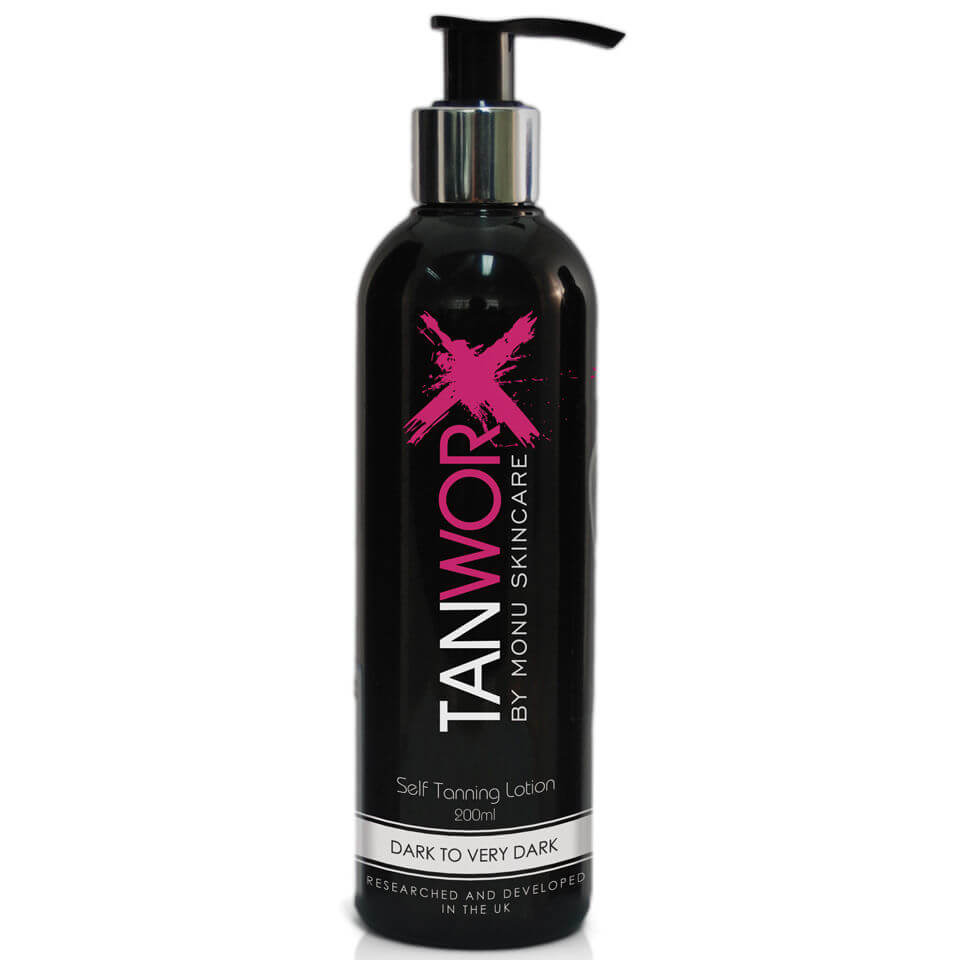 Tanworx Self Tanning Lotion - Dark to Very Dark (200ml)