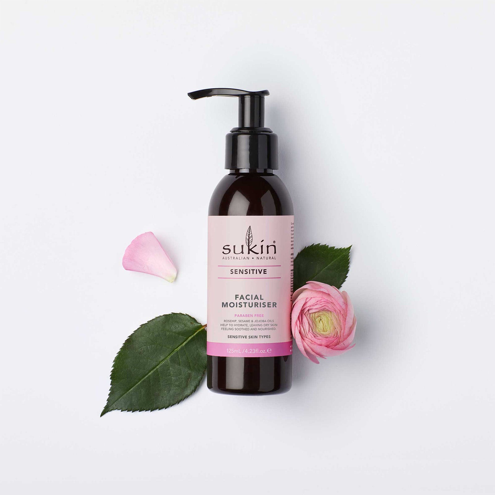 Sukin Sensitive Facial Moisturiser (125ml)