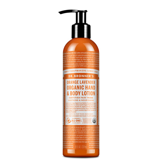 Dr. Bronner's Organic Lotions - Orange Lavender 237ml