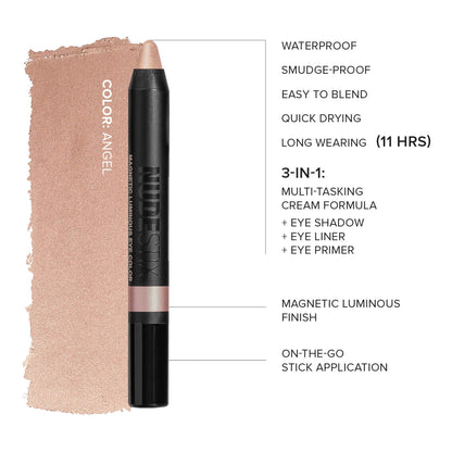 NUDESTIX Magnetic Luminous Eye Colour 2.8g (Various Shades)