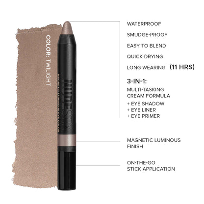 NUDESTIX Magnetic Luminous Eye Colour 2.8g (Various Shades)