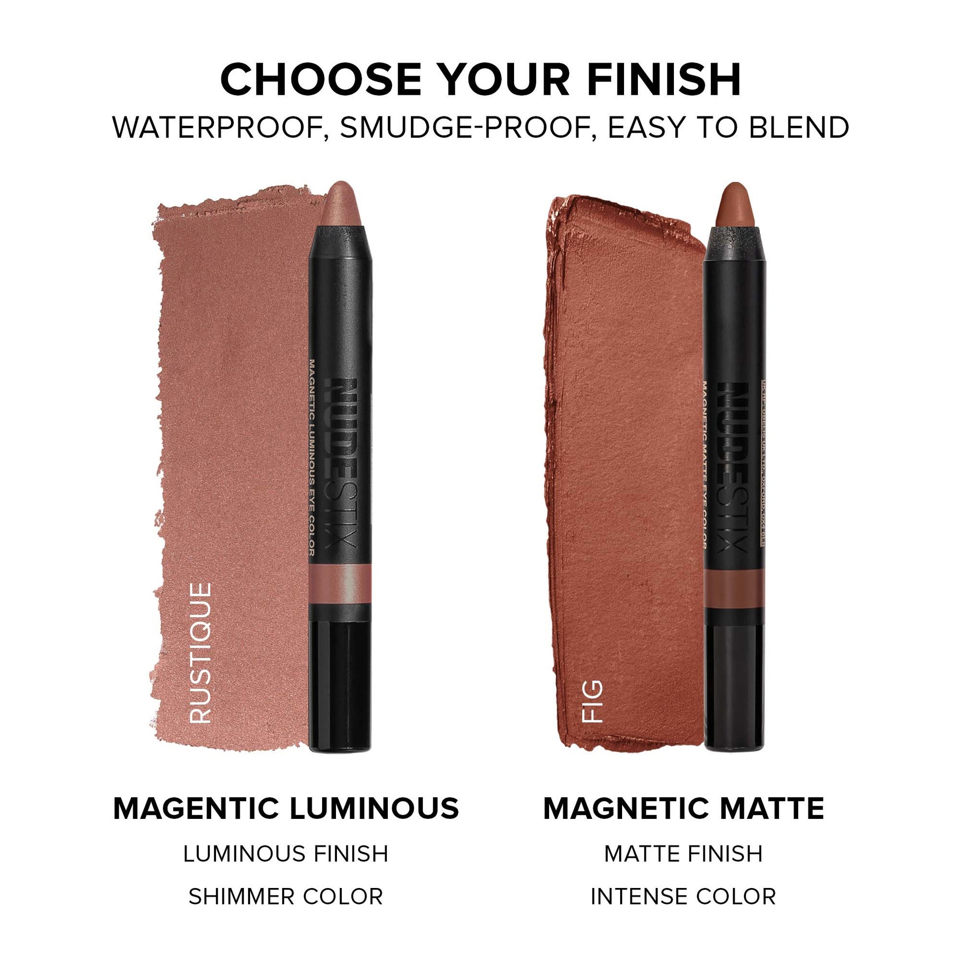 NUDESTIX Magnetic Luminous Eye Colour 2.8g (Various Shades)