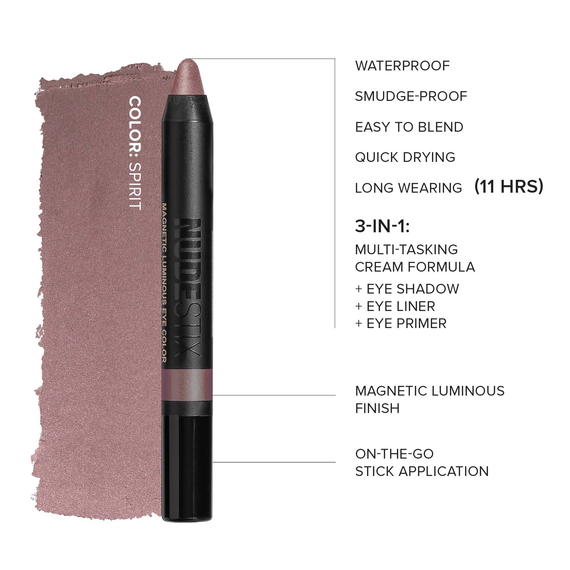 NUDESTIX Magnetic Luminous Eye Colour 2.8g (Various Shades)