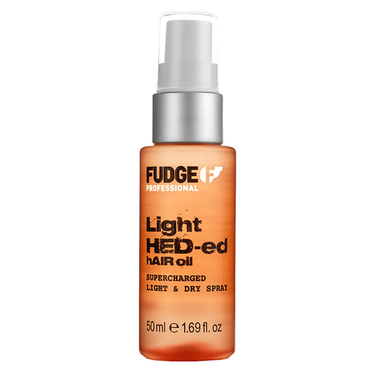 Fudge Light Hed-Ed Oil Supercharged Light and Dry Spray (50ml)