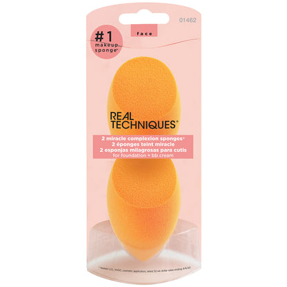 Real Techniques 2 Pack Miracle Complexion Sponge