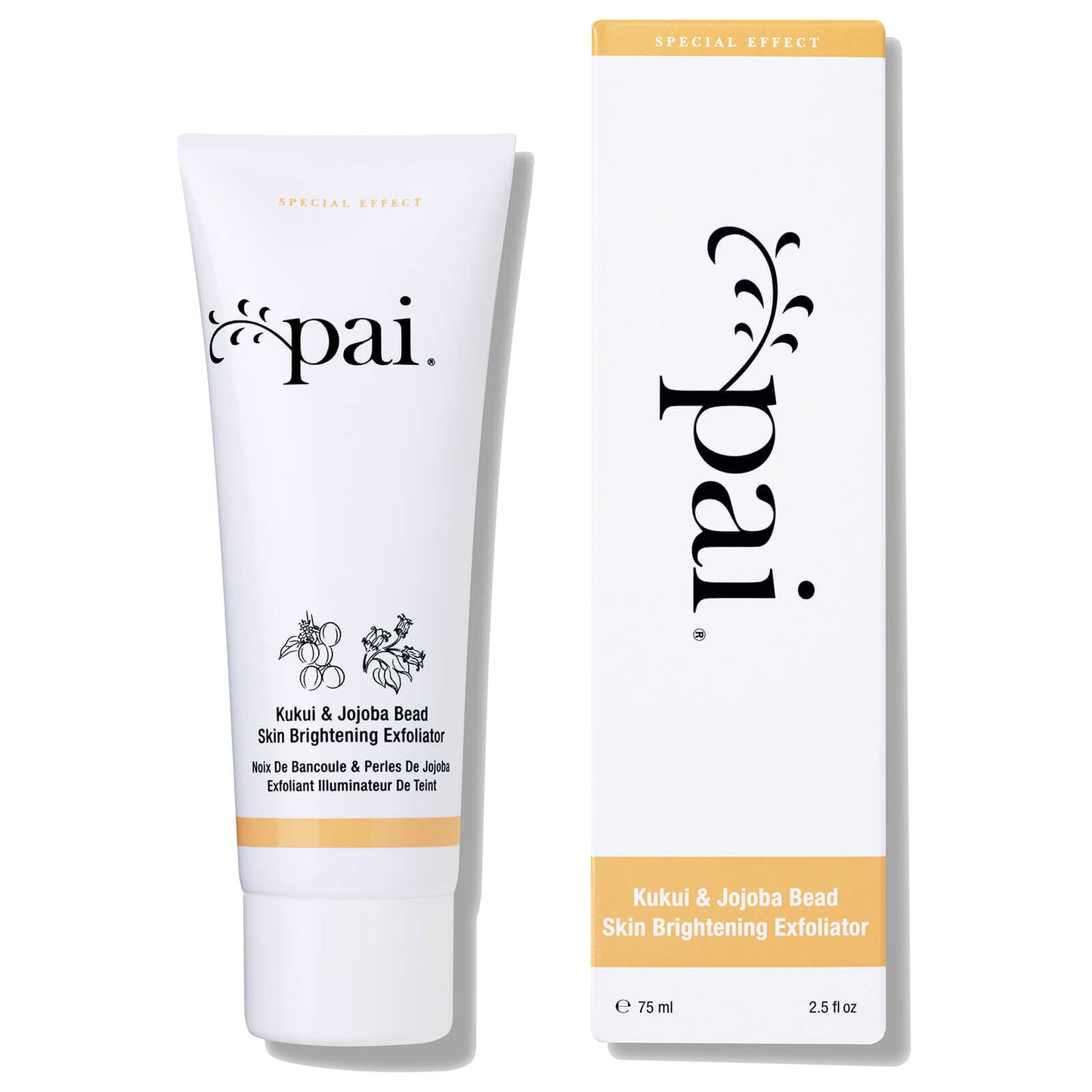 Pai Skincare Kukui and Jojoba Bead Skin Brightening Exfoliator 75ml