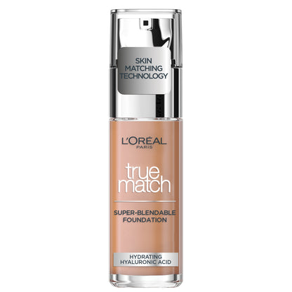 L'Oréal Paris True Match Liquid Foundation with SPF and Hyaluronic Acid 30ml (Various Shades)