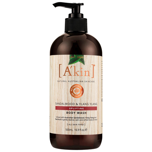 A'kin Aromatherapy Body Wash - Sandalwood