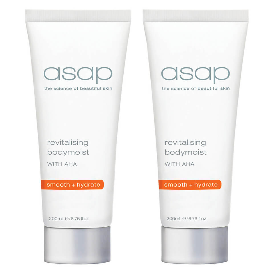 2x asap revitalising bodymoist 200ml